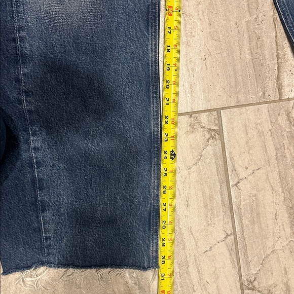 $258 NWT AGOLDE  LUNA HIGH RISE PIECED TAPER
IN SPLIT SZ 27 - Picture 12 of 12